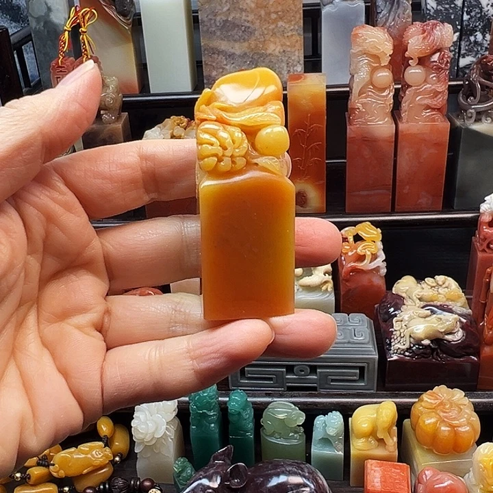 印石寿山石寿山石手工雕刻