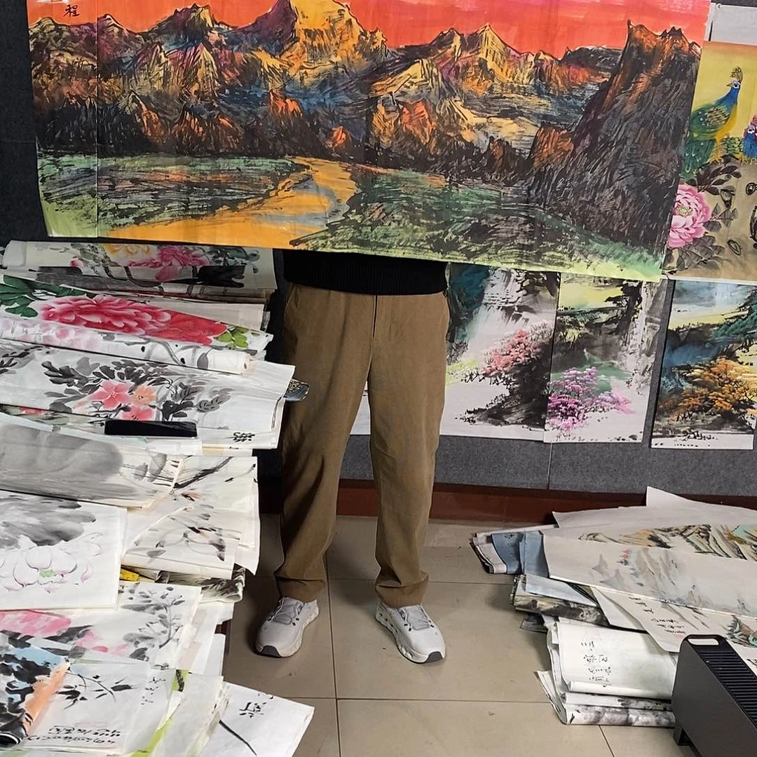 国画手写手绘国画作品130