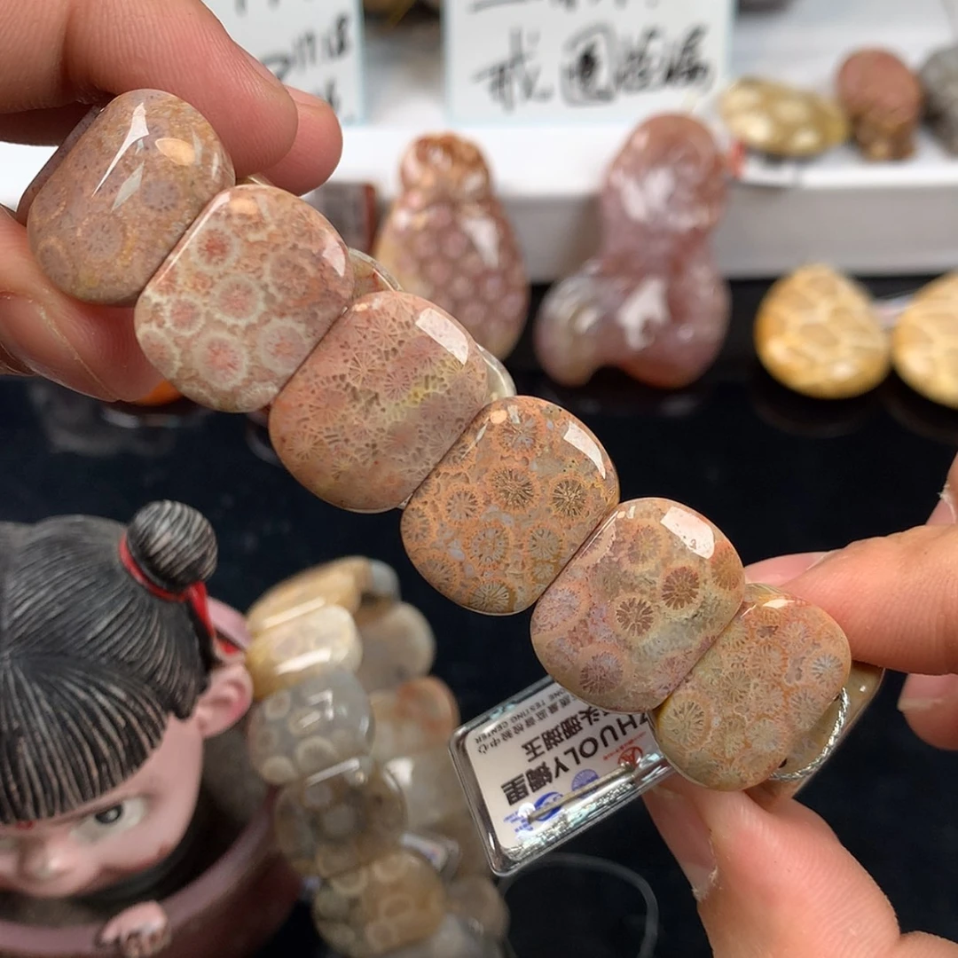 【闪购商品】硅化珊瑚（珊瑚玉）手镯未镶嵌31号