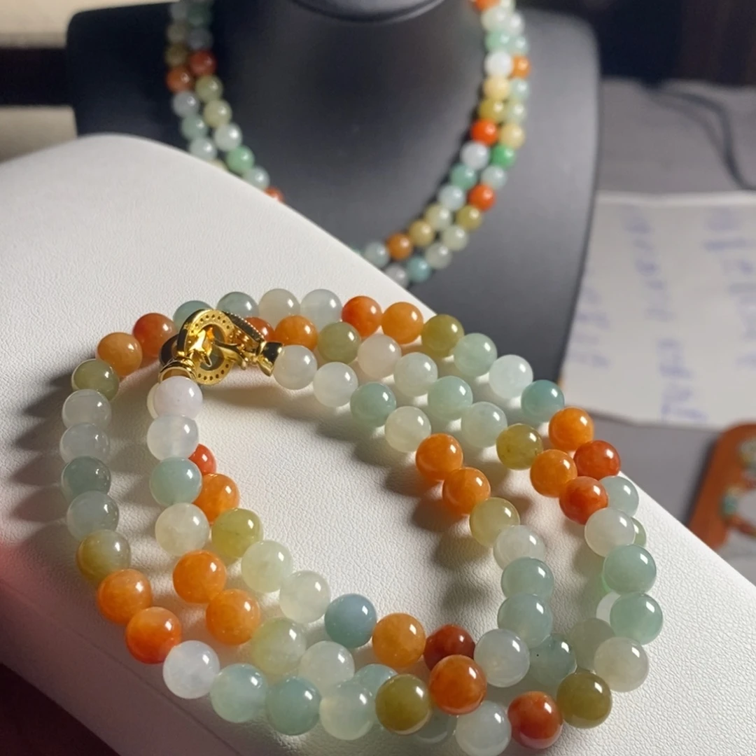 定制翡翠未镶嵌62 缅甸翡翠A货卡7.3