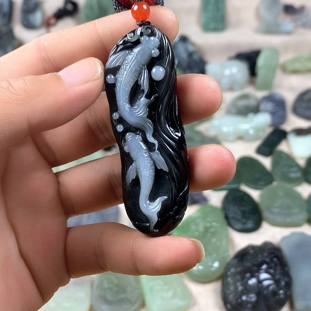 颈饰未镶嵌和田玉