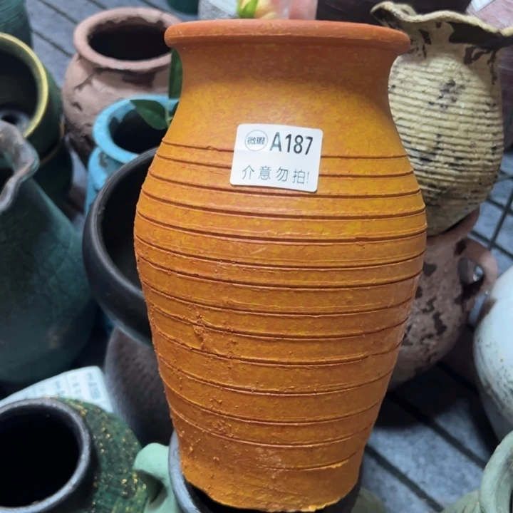 187瑕疵窑裂带孔高24口12