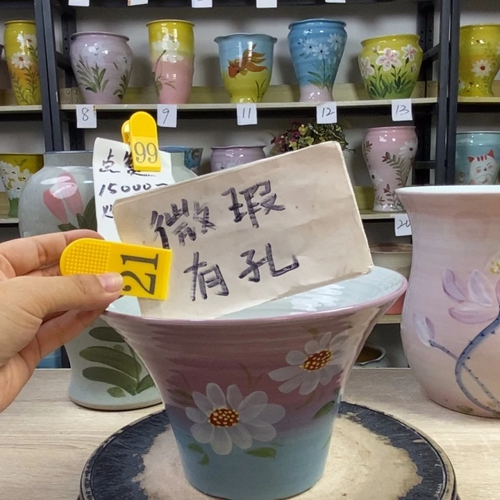 景德镇高温陶瓷花盆