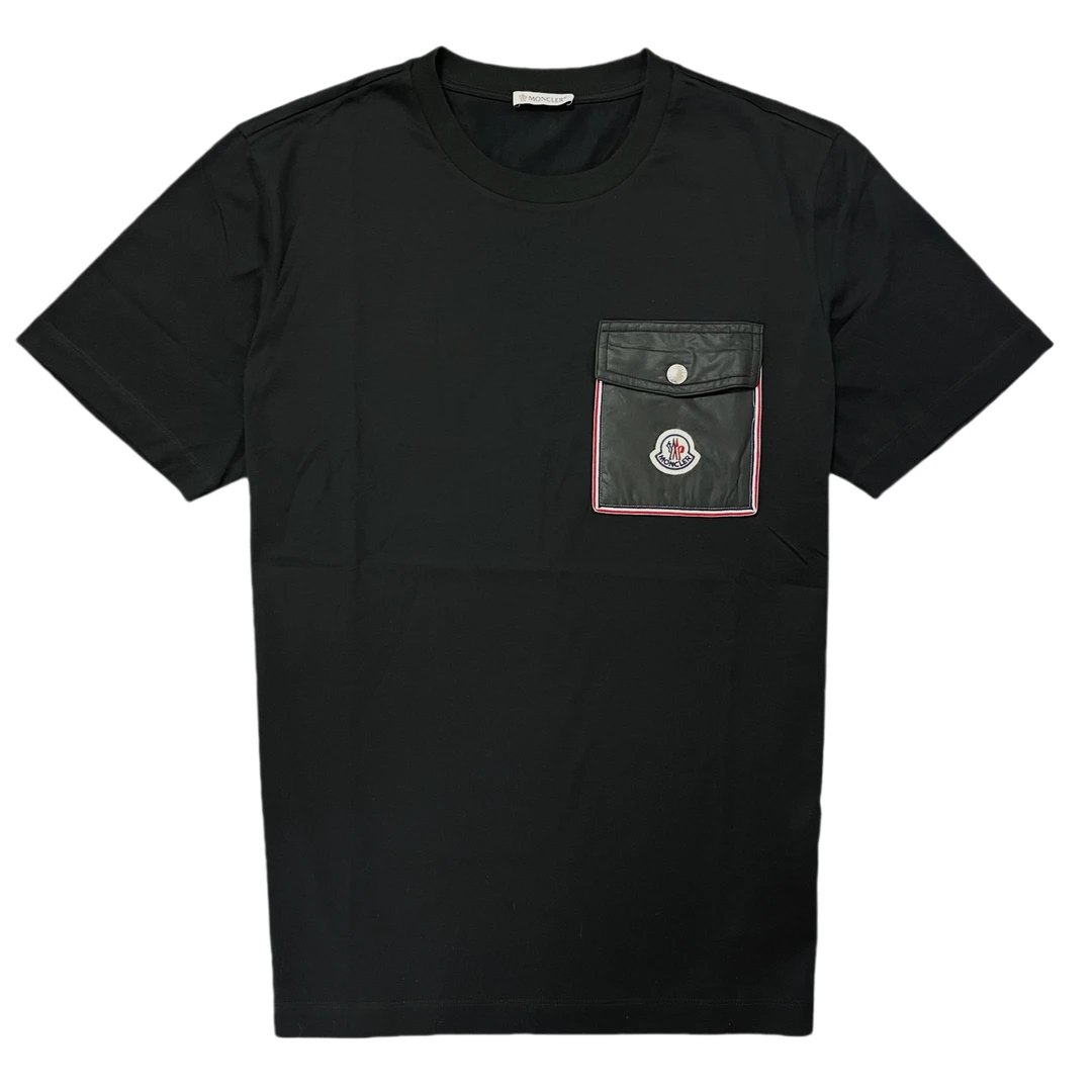 未使用 MONCLER 蒙口尼龙口袋刺绣徽标Logo短袖/L码