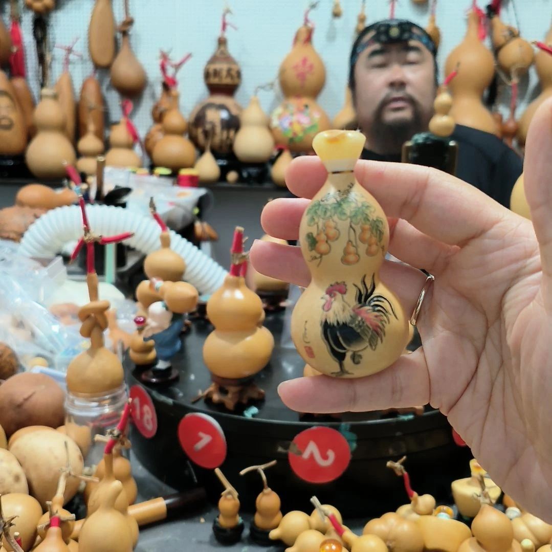 撸****！葫芦福禄双全手把件