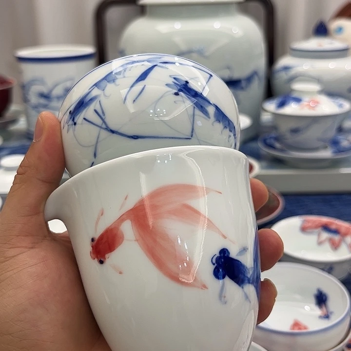 储***手工手绘陶瓷作品