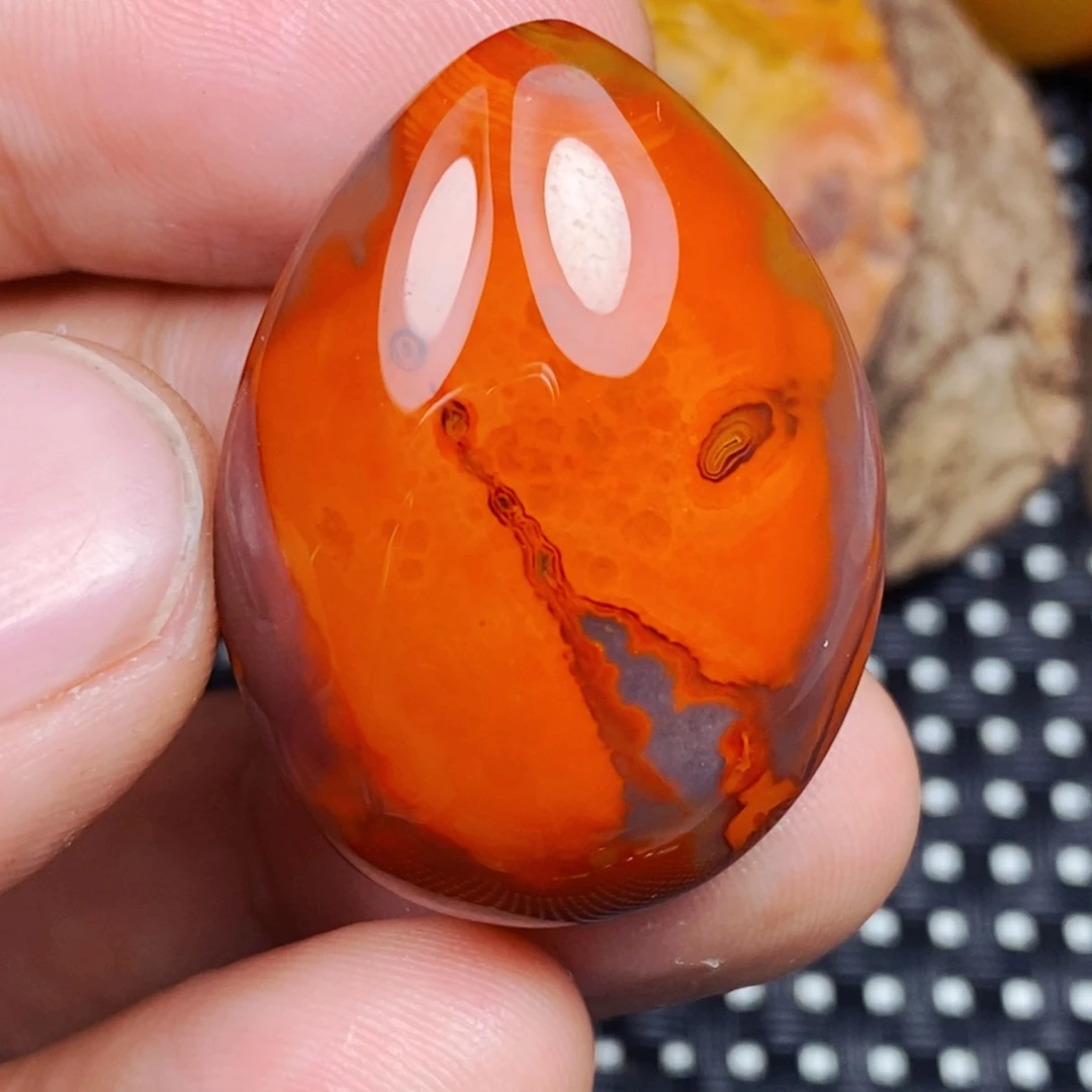 未镶嵌吊坠(不含链)玛瑙/玉髓李*