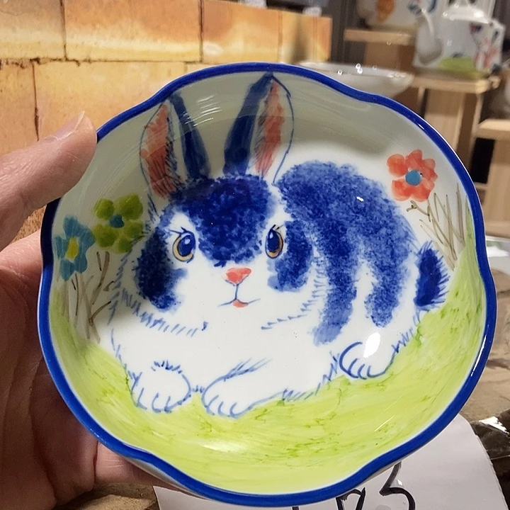 微瑕 景德镇手绘高温釉下彩