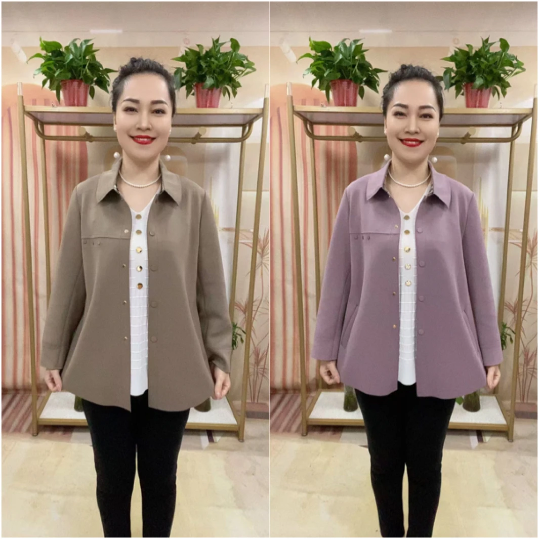 25新款翻领时尚洋气小外套