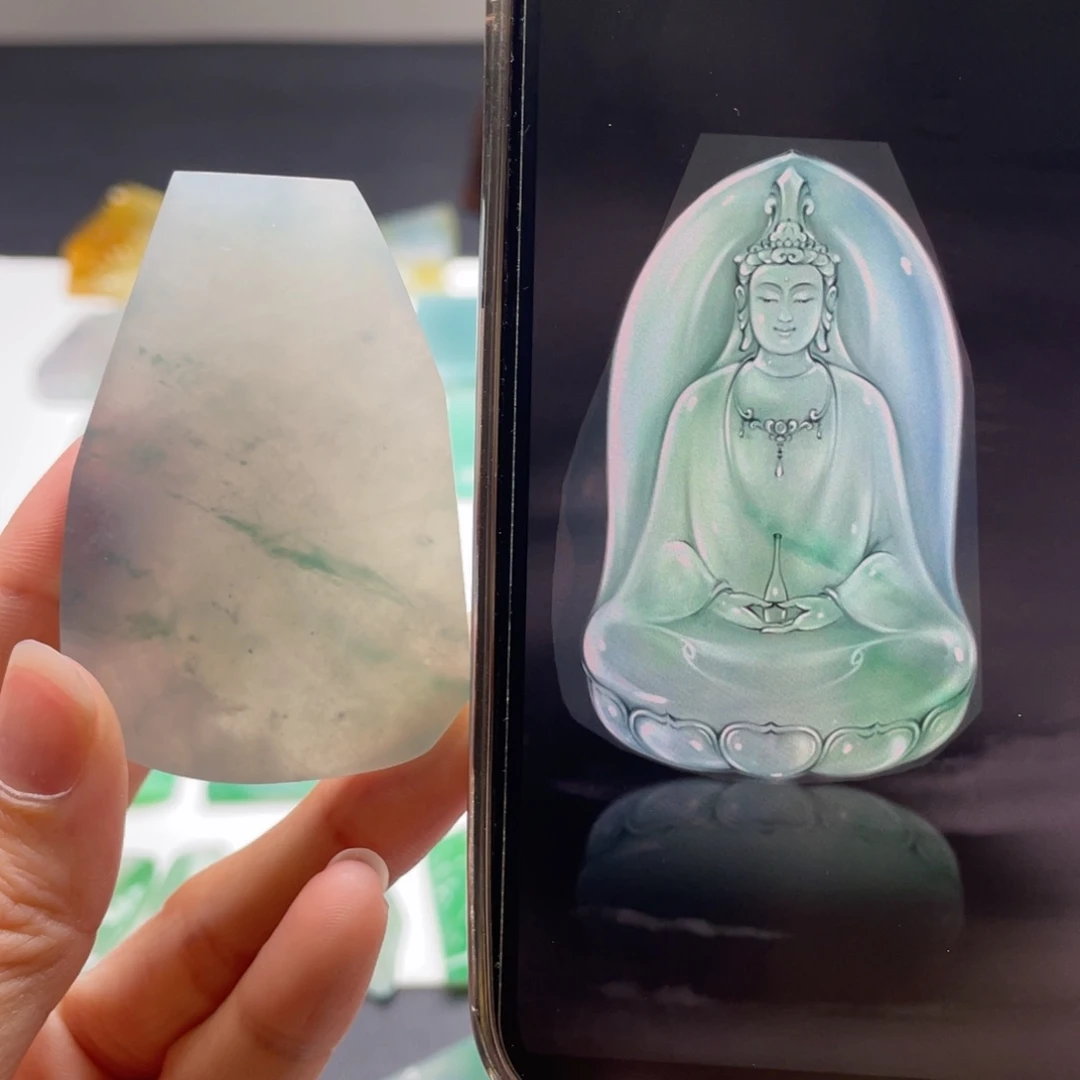 定制翡翠未镶嵌包工