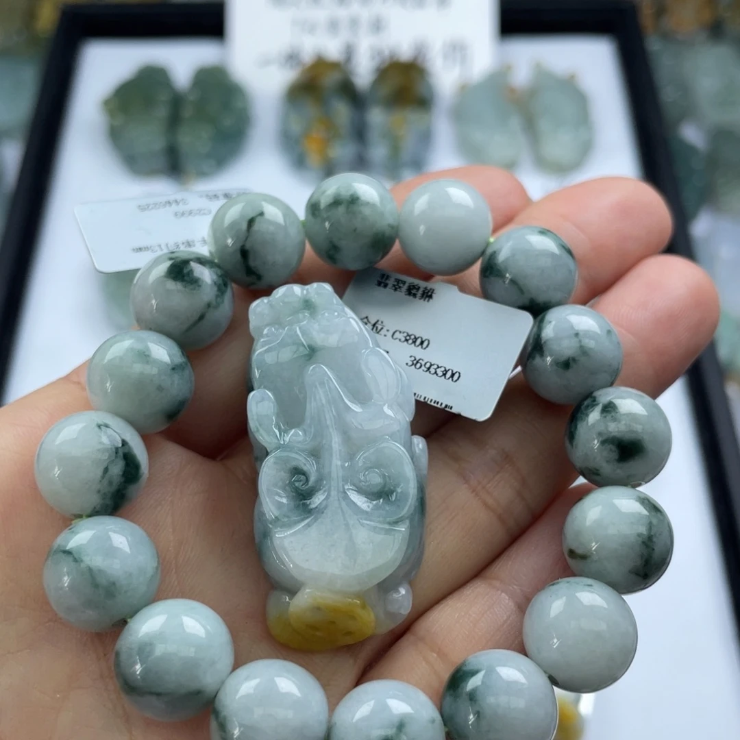 未镶嵌手串翡翠貔貅手串