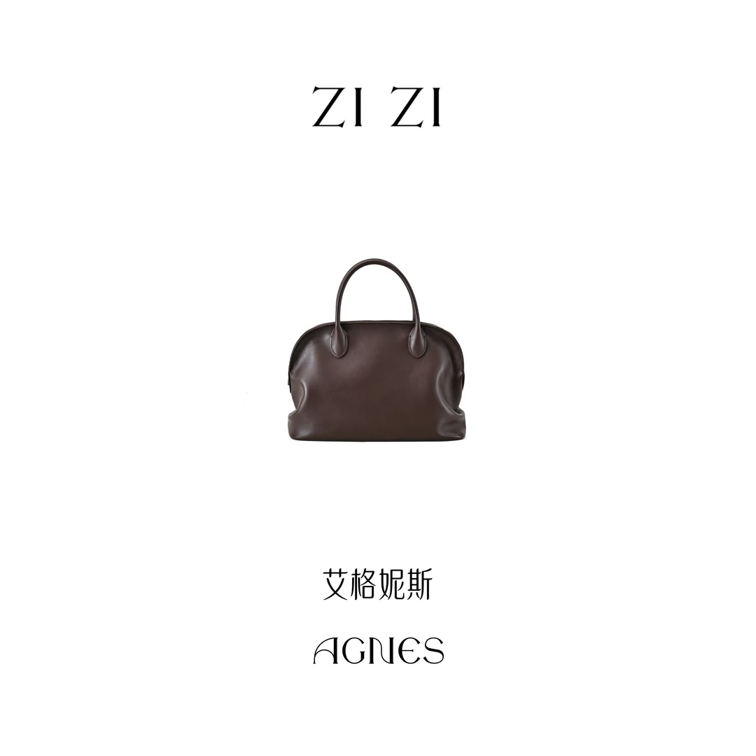 ZIZI【TR-艾格丽丝】原厂进口饮奶牛马鞍内里懒羊羊手提包