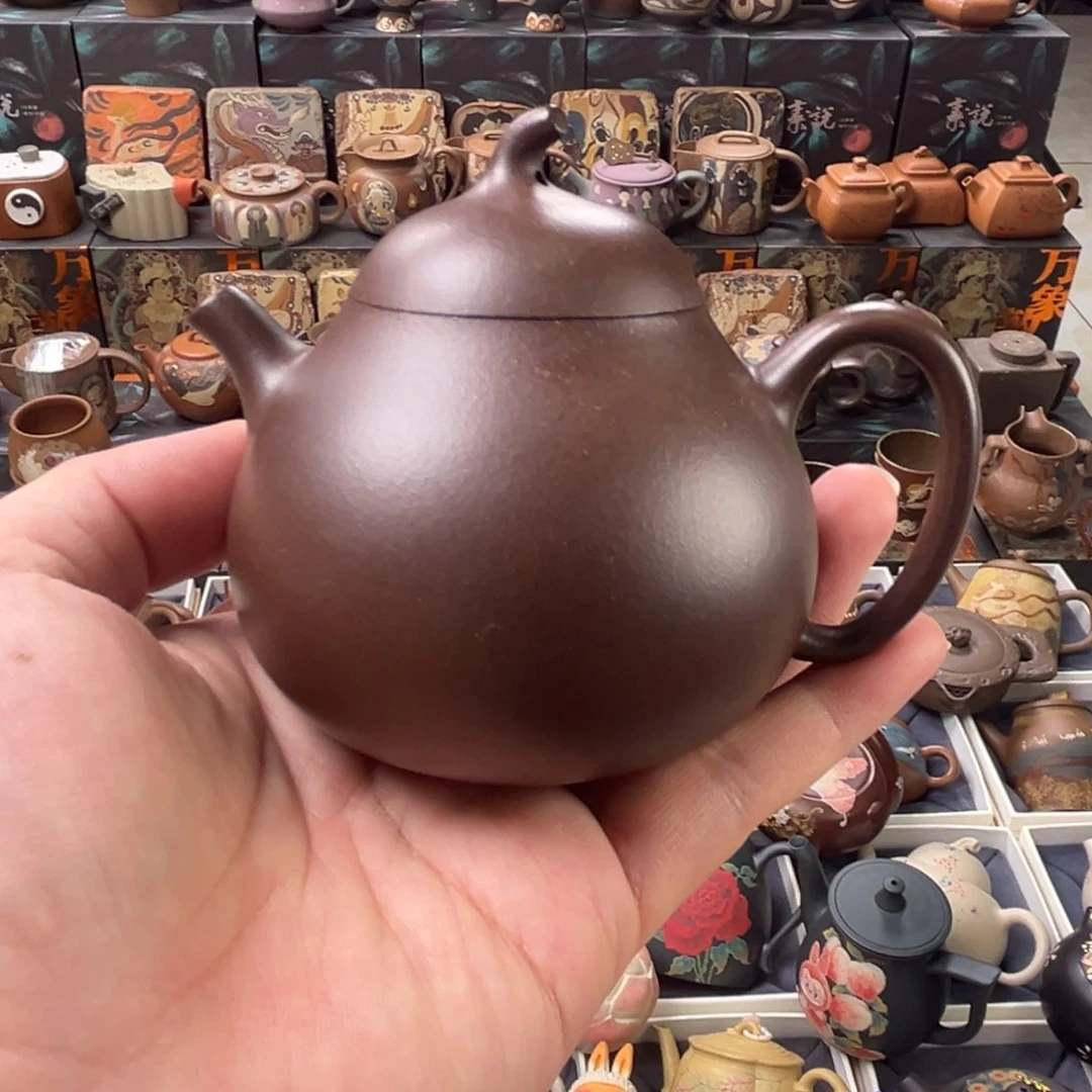 茶壶紫砂170cc原矿精工半手