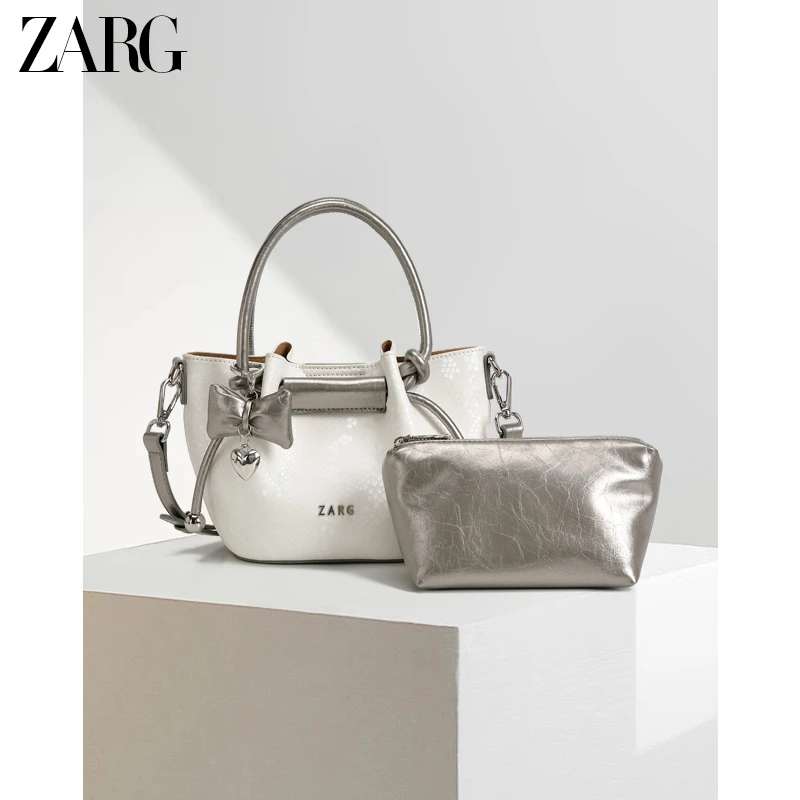 ZARG新款定制面料枪色斜跨单肩手提包-A5555-2