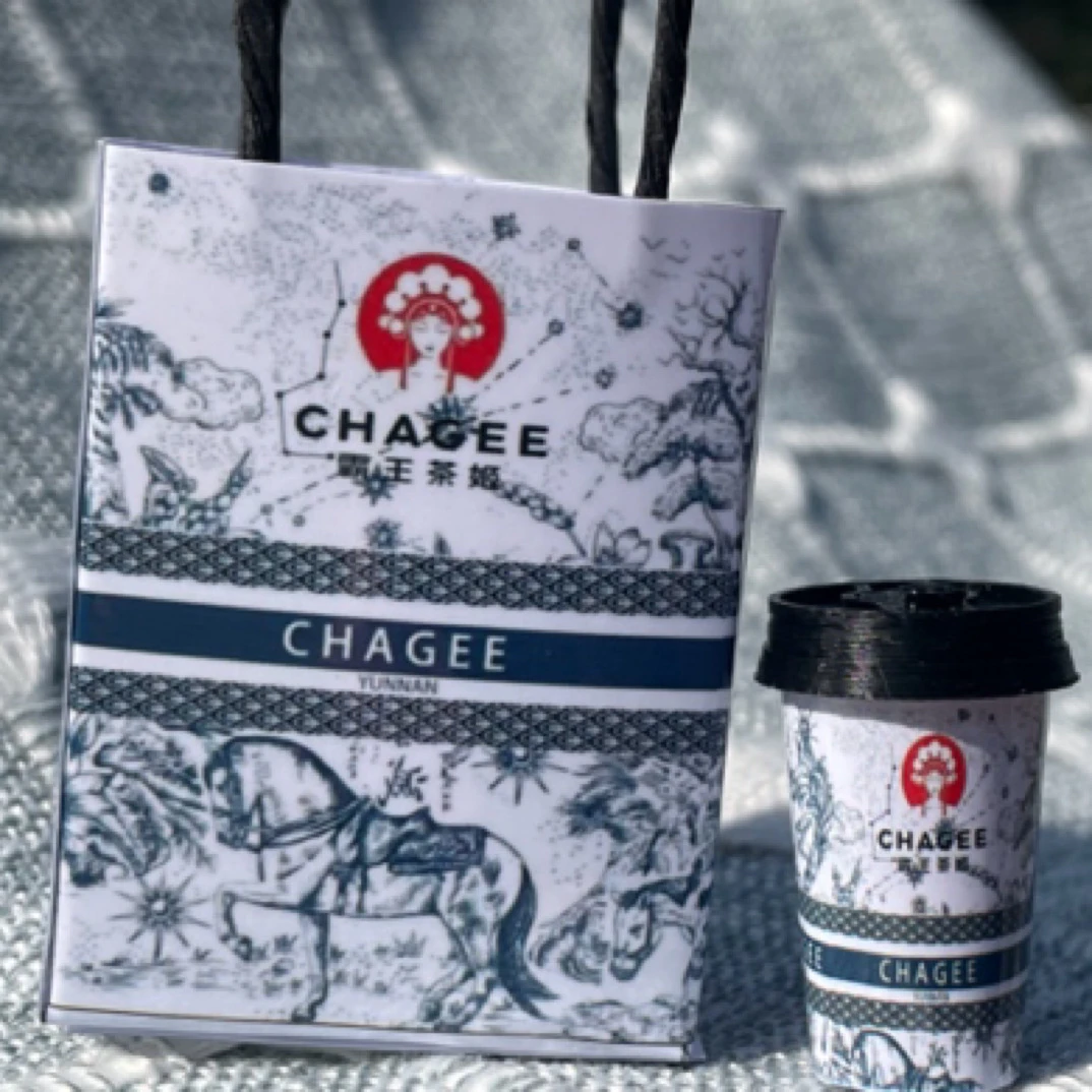 微缩食玩奶茶模型