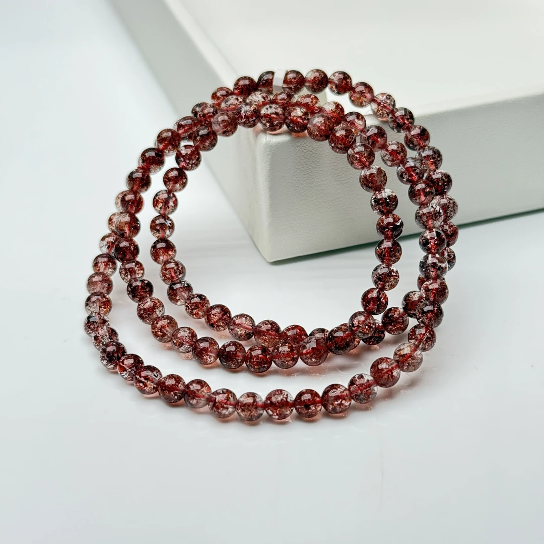 晶匠金草莓超七多圈5mm+ 多样性发一 编号JP38403