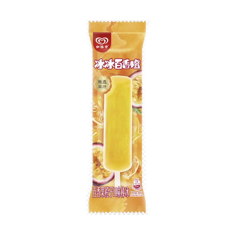 和路雪百香果橙子口味棒冰60g/支（3支）