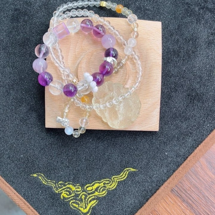 水晶手链未镶嵌O****?水晶手串手链