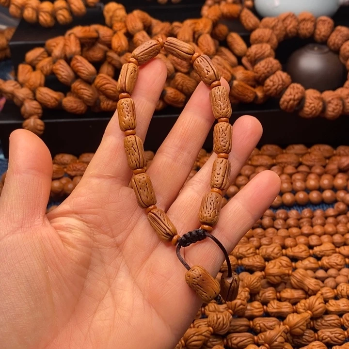 薅羊毛金条脑纹手串