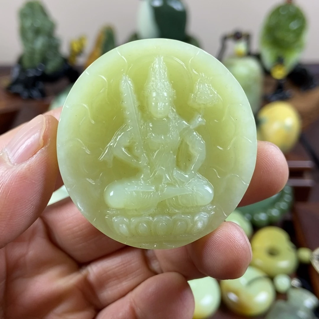 岫岩老玉（透闪石质玉）未镶嵌珠宝奇石