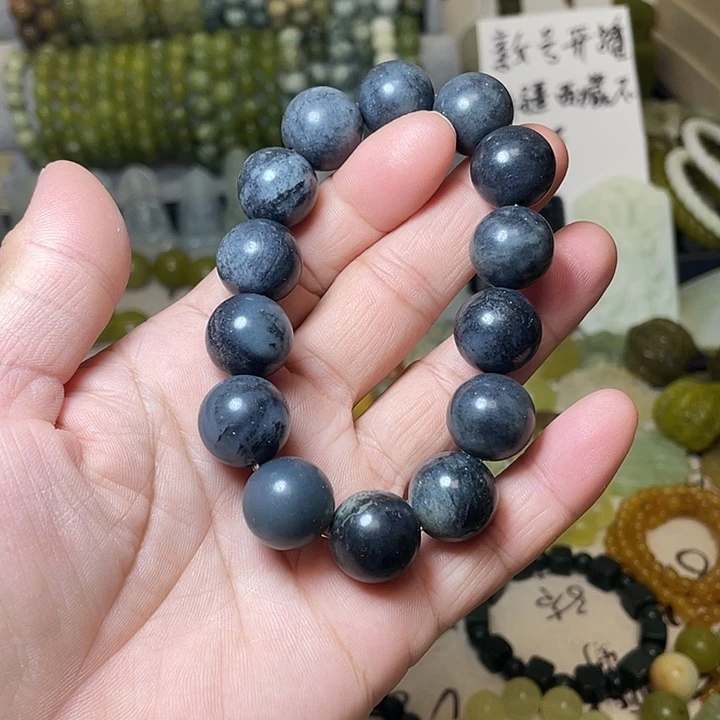 蛇纹石玉未镶嵌手链