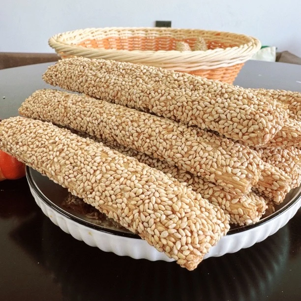 正宗手工制作芝麻糖红薯杠子糖酥糖零食酥脆香甜/500g