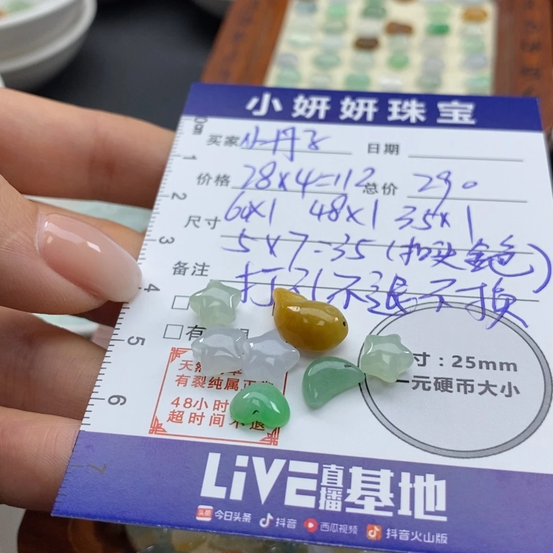 翡翠颈饰未镶嵌小*子总290