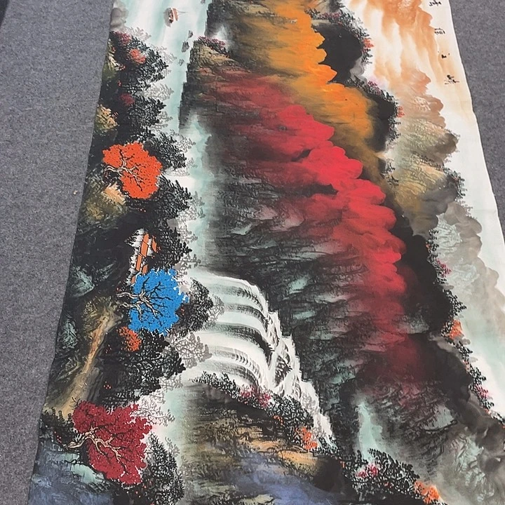 国画今天早上国画作品欣赏