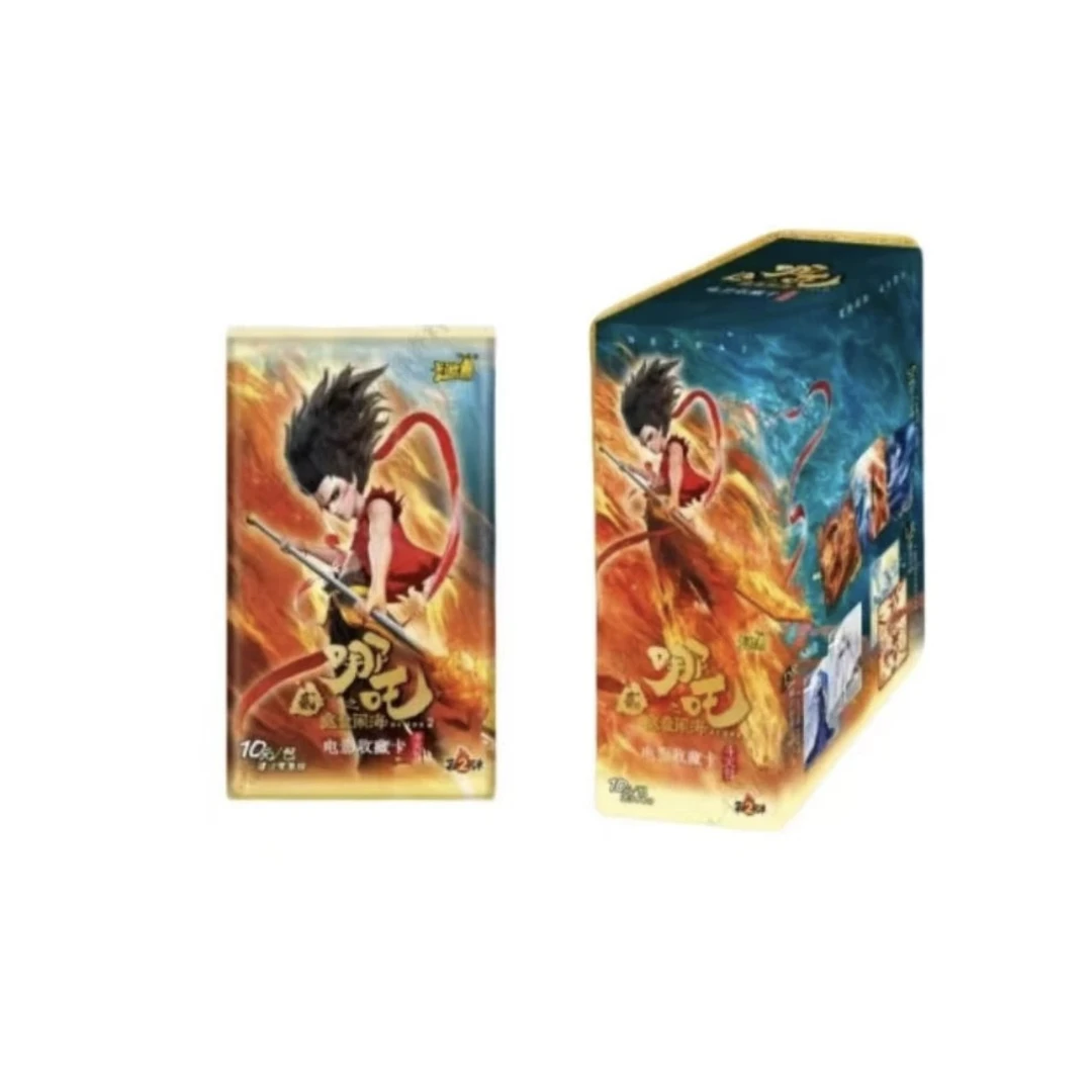 【宝宝巴士】卡游哪吒之魔童闹海斗天包2弹盲盒卡牌