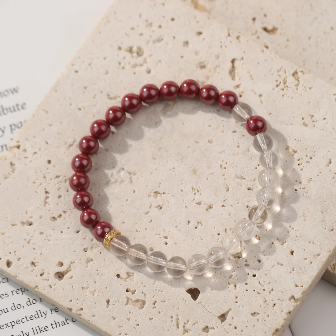 【岁岁安】水晶手串（天然珠宝多样性发其一）