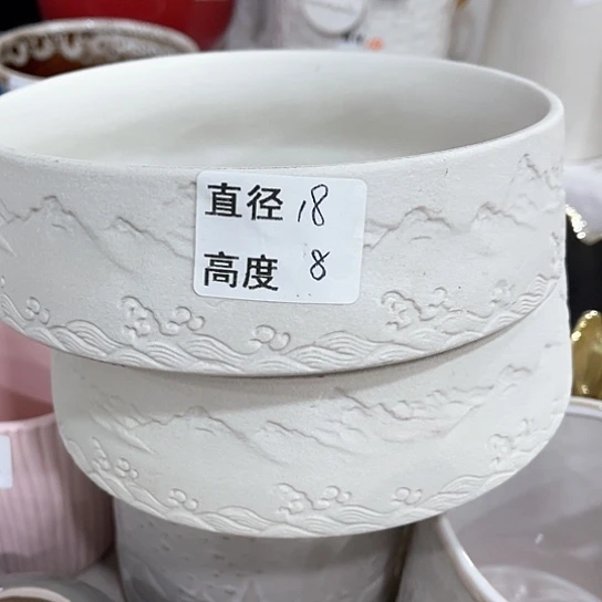 多肉绿植陶瓷花盆9:9包邮，有孔