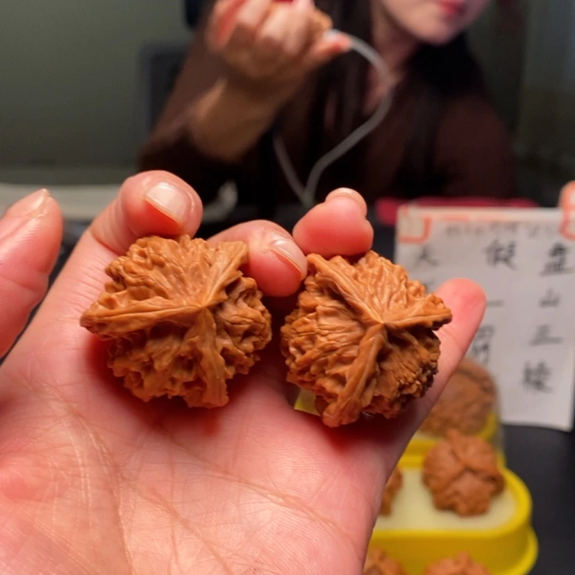 【闪购商品】把件桃核买**一4号三棱，