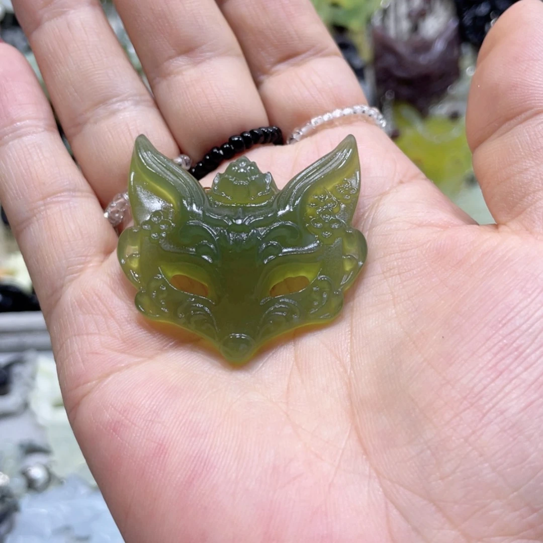 【闪购商品】岫玉未镶嵌颈饰壹*103手牌