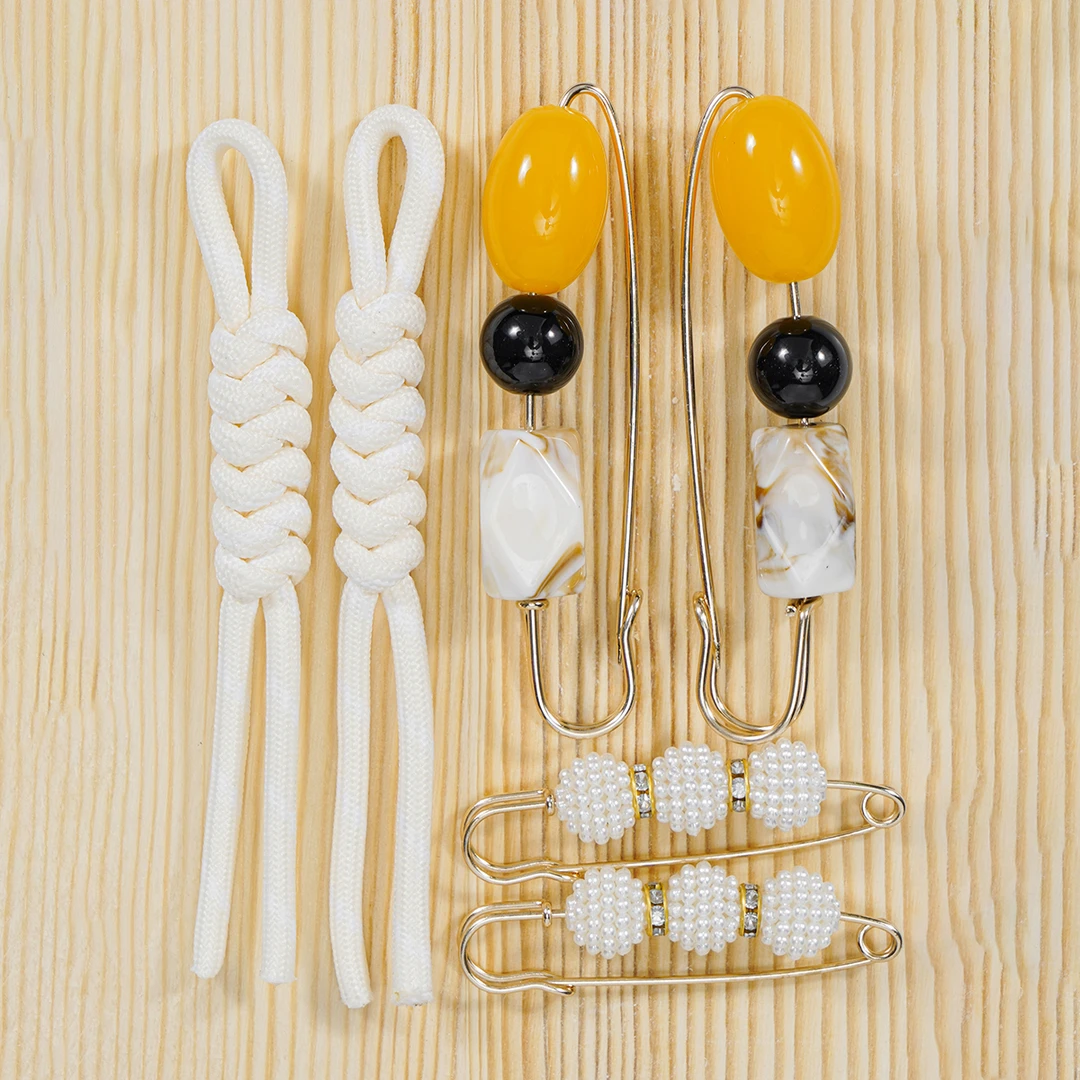 【赠品链接勿拍】 鞋子小珠子挂饰6件套