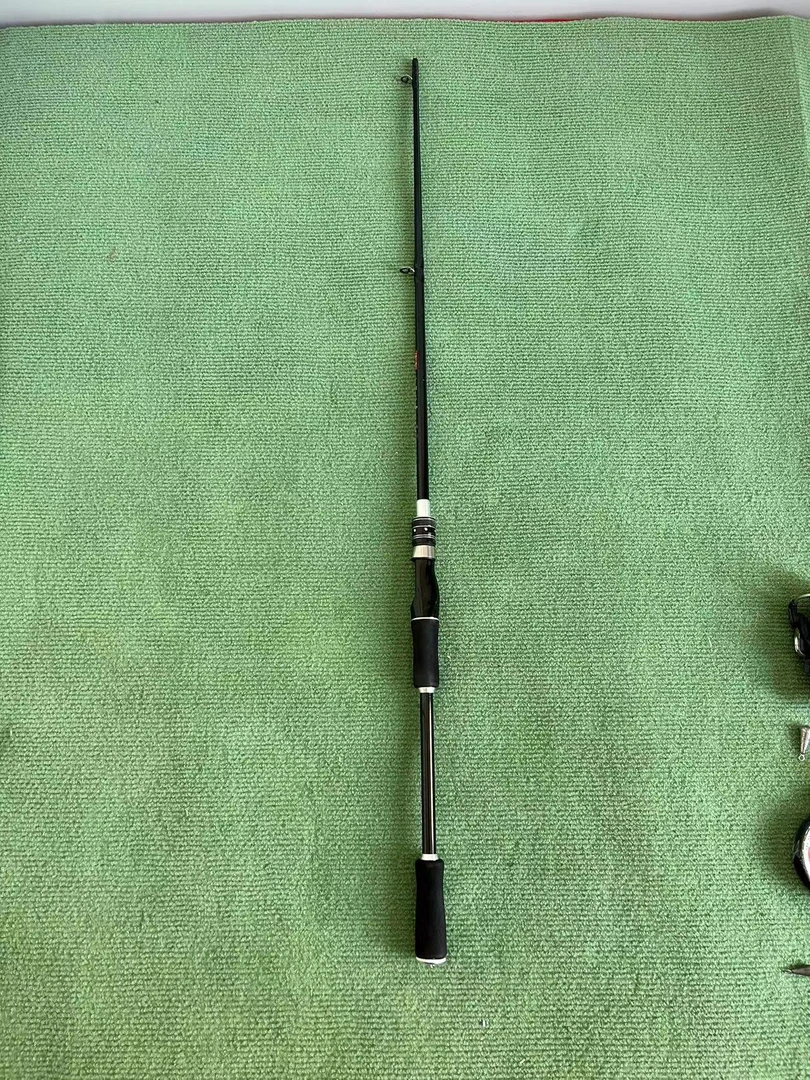 特价软尾岸筏杆钓鱼不用漂，中鱼看杆稍