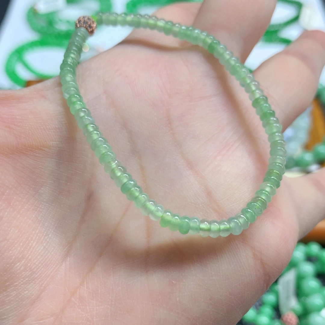 未镶嵌手链翡翠翡翠