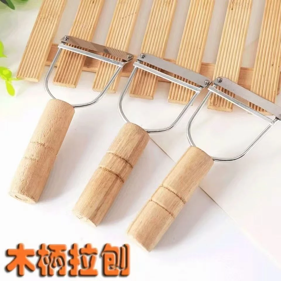 多功能瓜果去皮神器木柄刨水果刀削土豆刨皮不锈钢刮瓜皮刀刨子