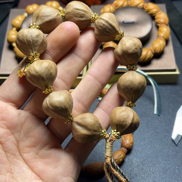 手串/手链橄榄核橄榄核雕素串