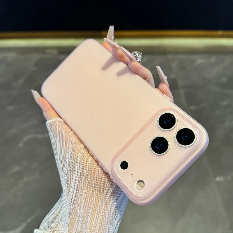 包相机键适用于苹果17promax手机壳新款超薄磨砂iPhone17透明硅胶