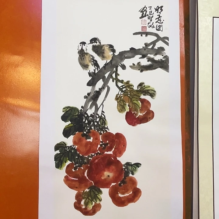 国画张圣敏先生纯手绘作品