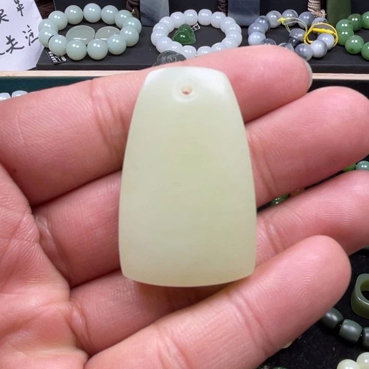 和田玉吊坠(不含链)未镶嵌晓*