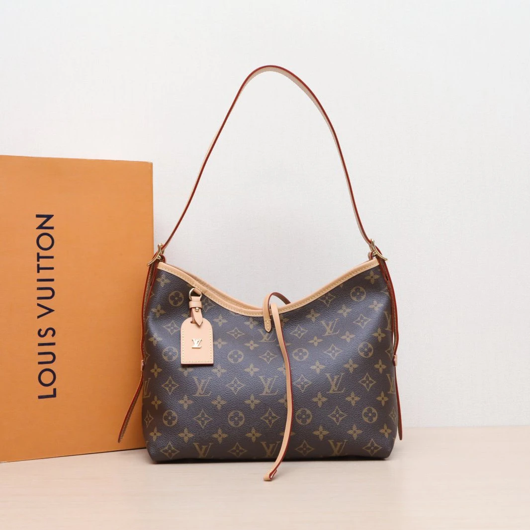 95新 LouisVuitton/路易威登 【娇】CARRYAL单肩包芯片P215054401