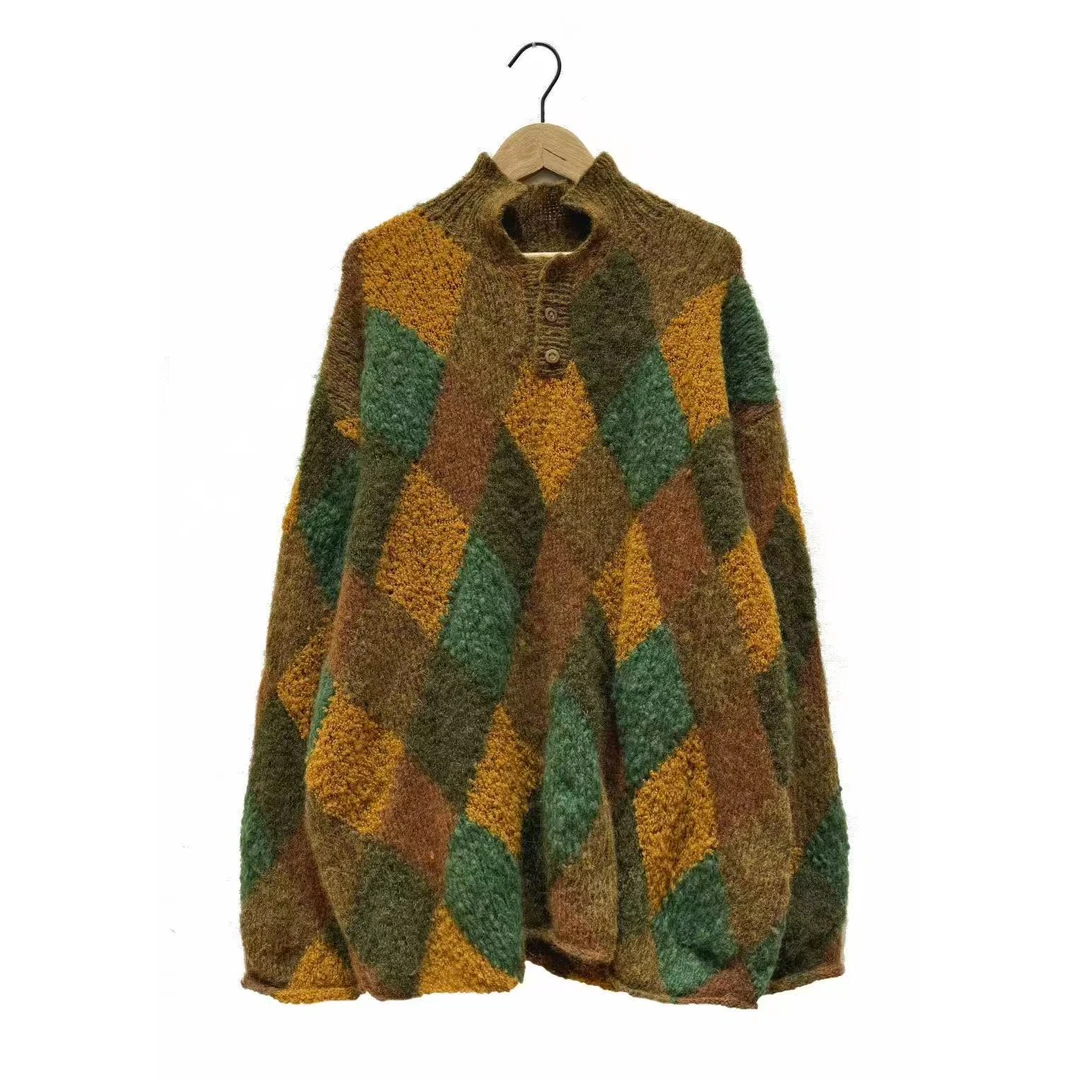 妝點家 左岸迷香 羊毛 尼龙 羊驼毛 针织 上衣 Z25FW 7020