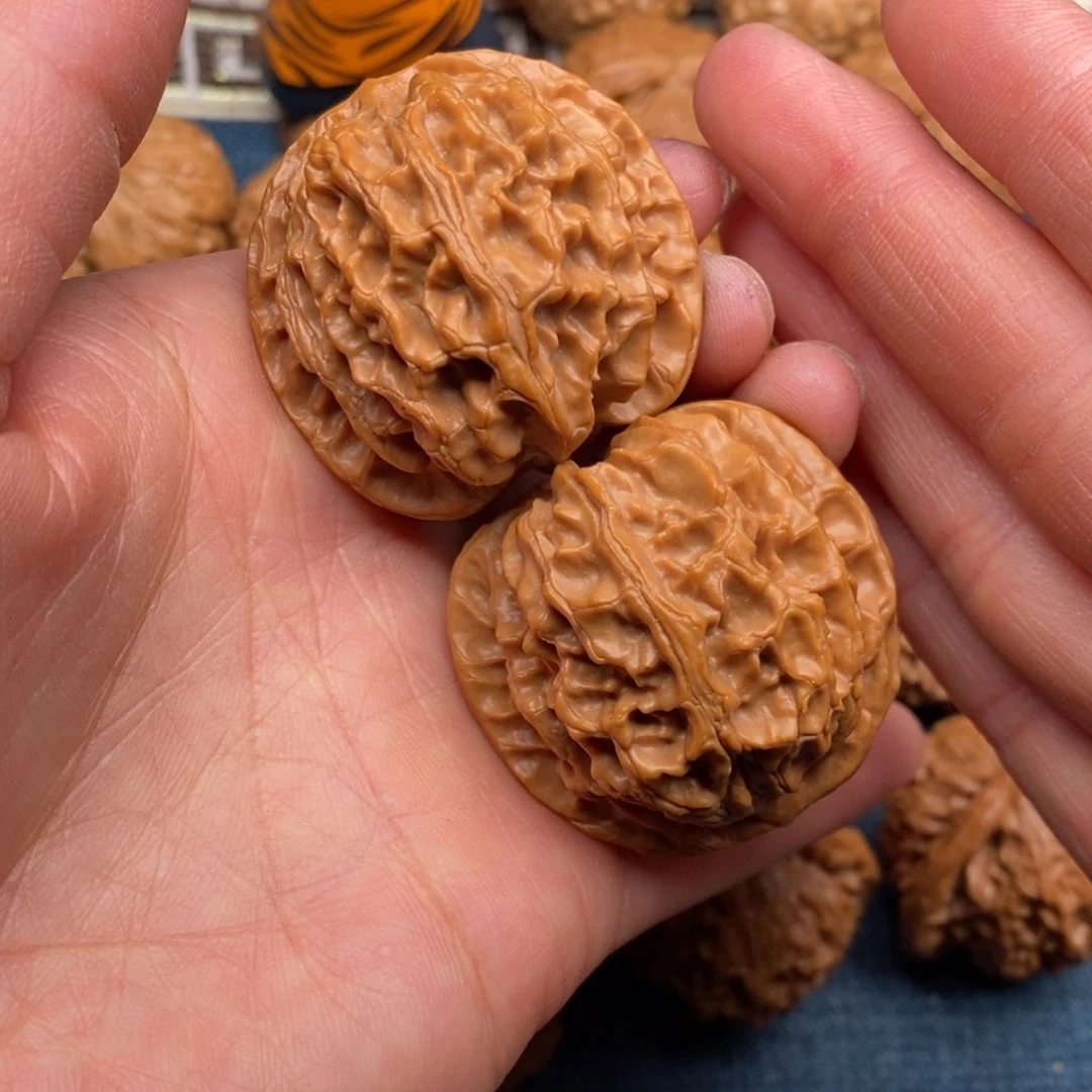 文玩核桃把件41老树苹果