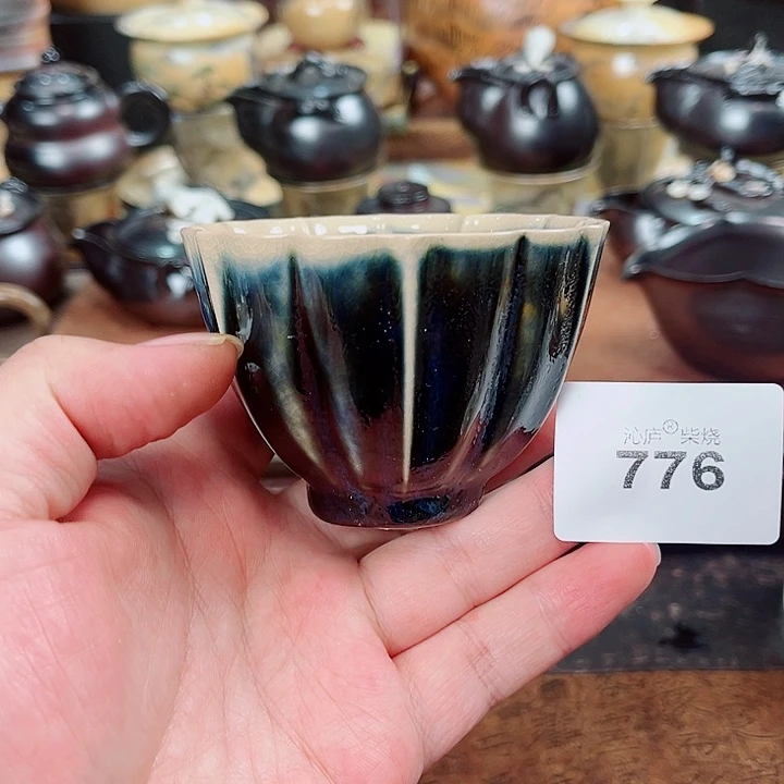 沁庐柴窑古法柴烧全手工茶具