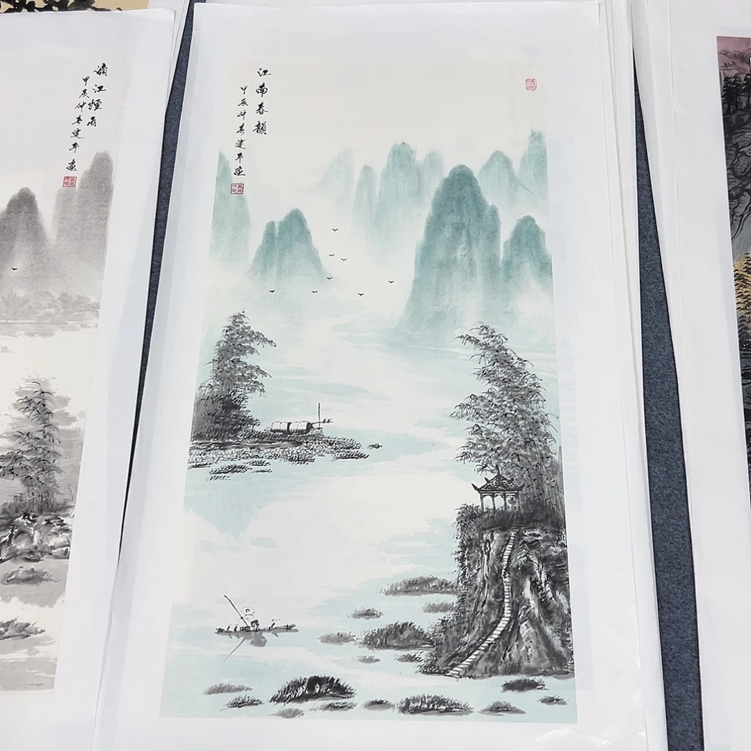 国画XD精品国画作品单幅任发