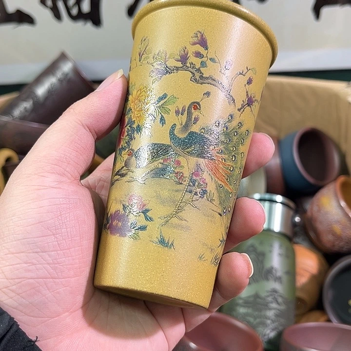 茶杯紫砂全手工紫砂主人杯