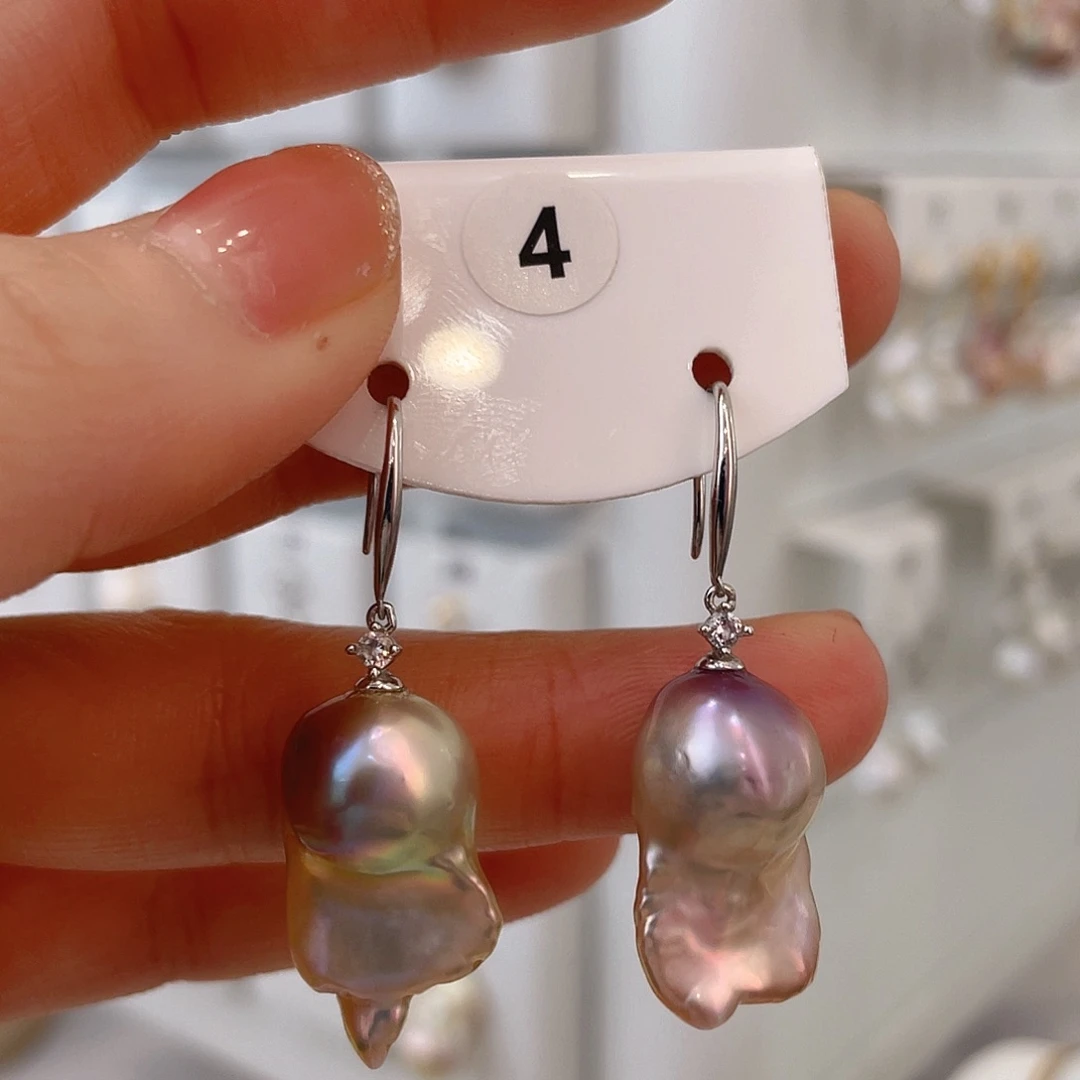 淡水珍珠颈饰银S925镶嵌?****?