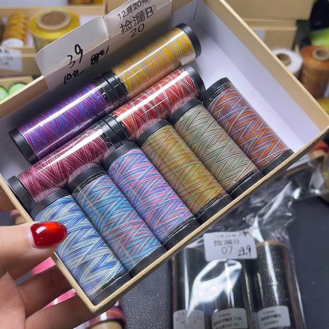 0.1南美圆蜡段染10色套盒