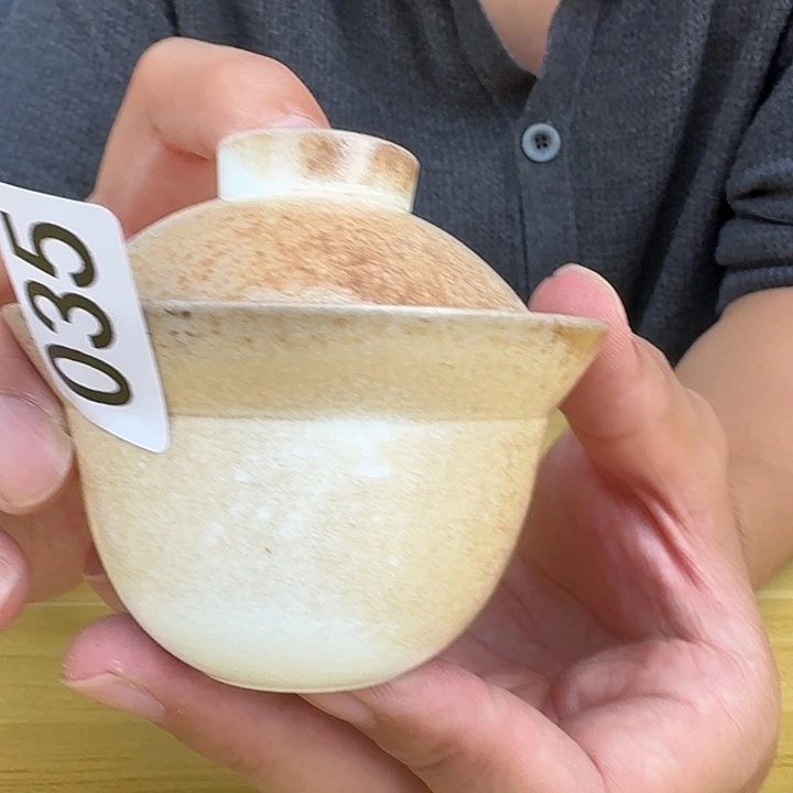 厚山柴烧盖碗110ml